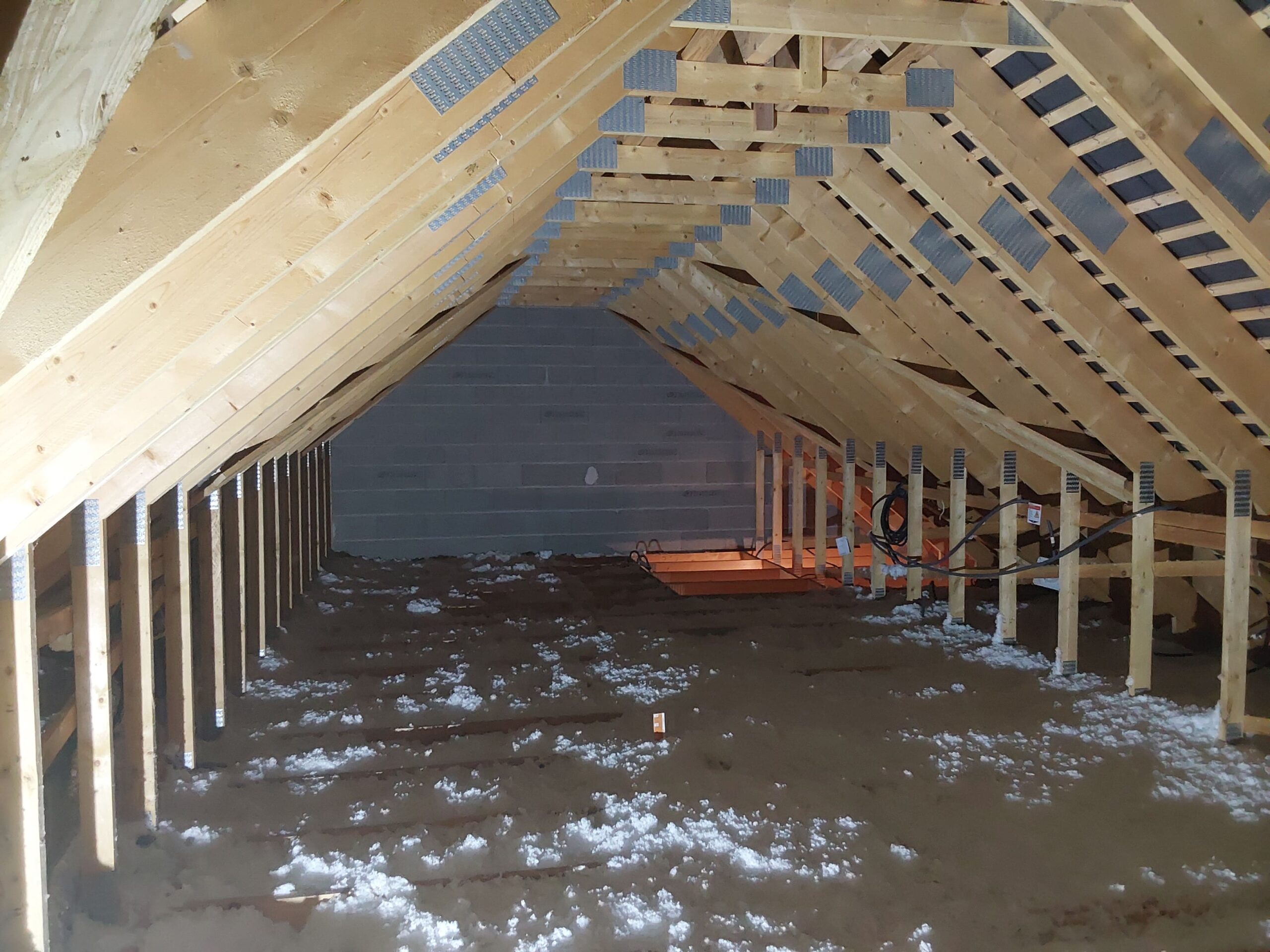 Aménagement d'un comble à reugny