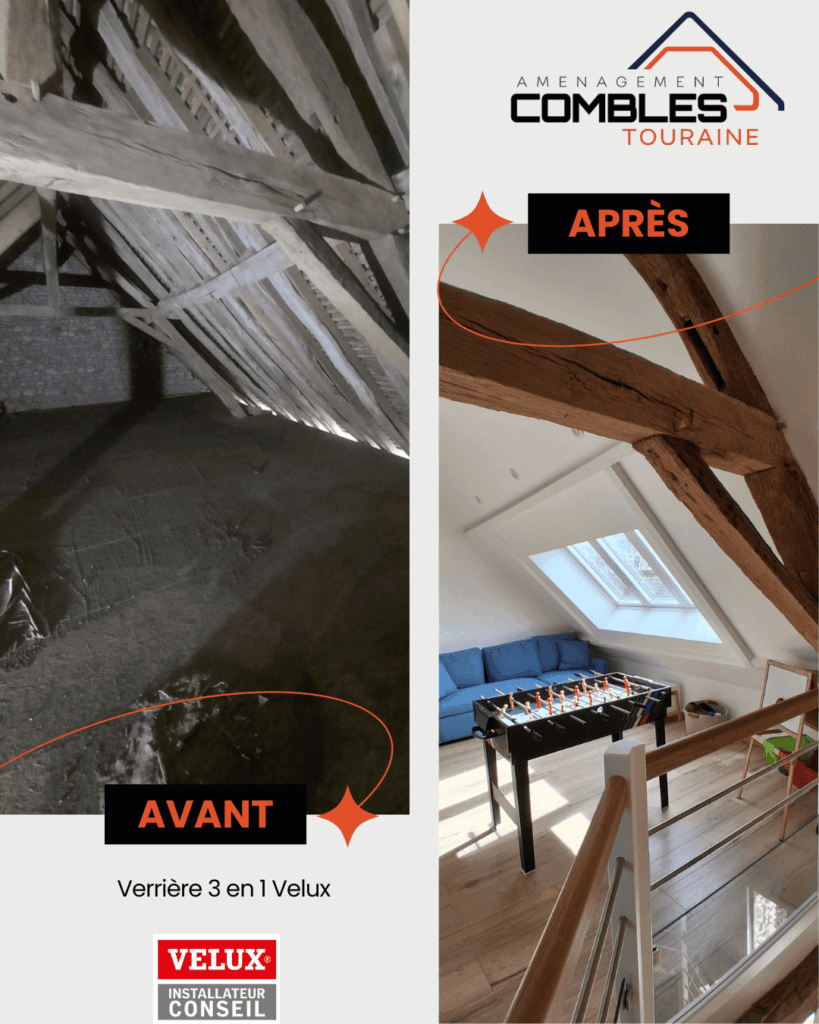 Velux 3 en 1 en touraine