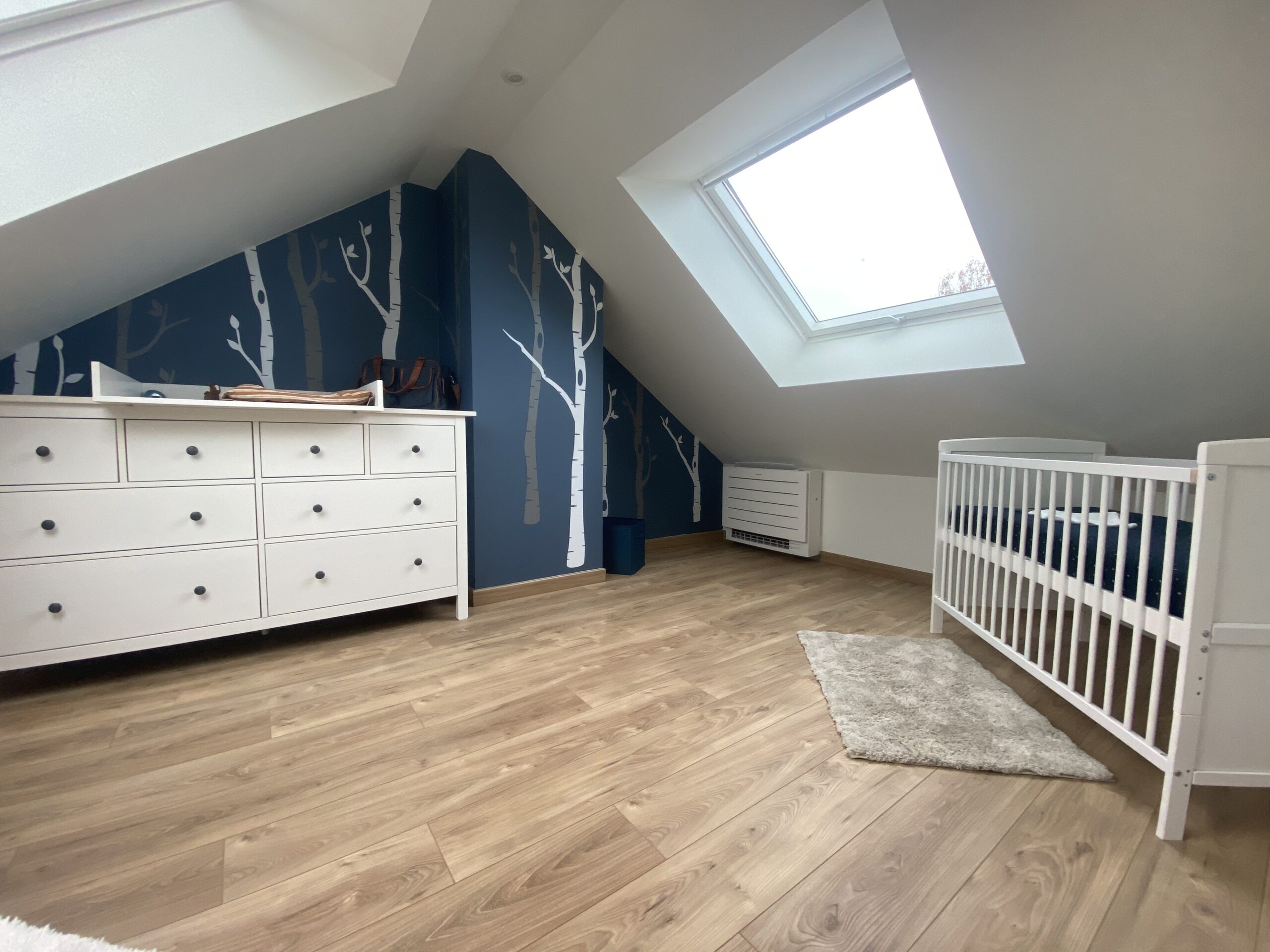 Transformation et aménagement d'un comble avec fermette américaine à Sonzay