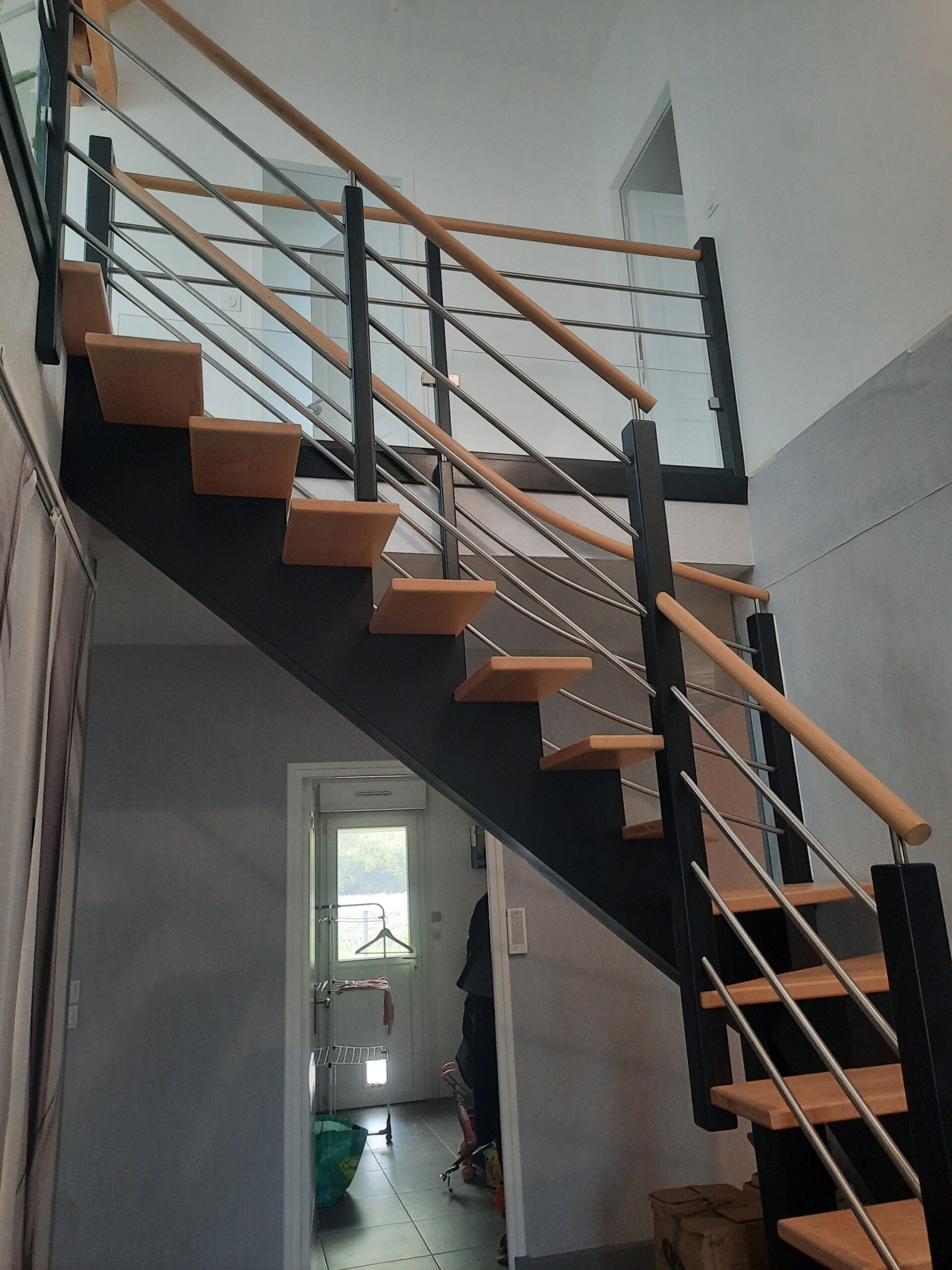 Création d'un escalier à Azay sur cher