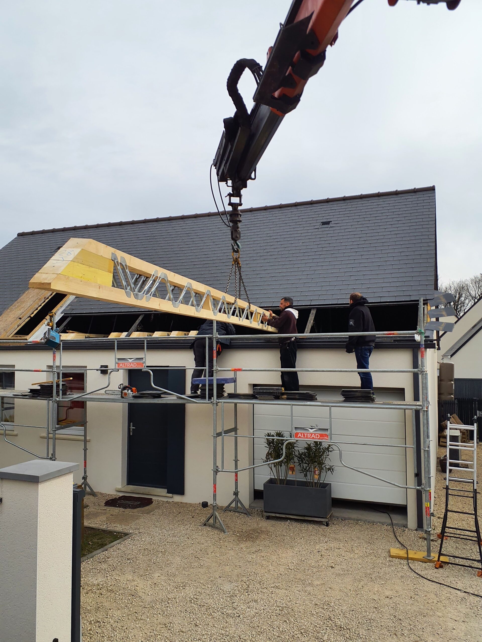 Modification et transformation d'un comble phenix en comble aménageable à Reugny - transformer mon comble phenix dans le 37